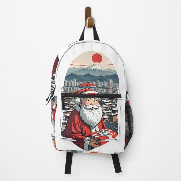 Item preview, Japanese Santa Claus Holiday Scene designed and sold by Slick-Waffles.