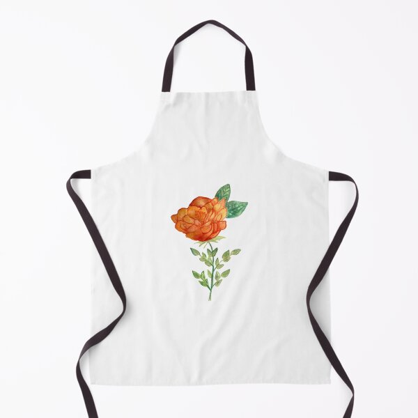 Item preview, Red and orange rose with leave designed and sold by Beeinbliss.