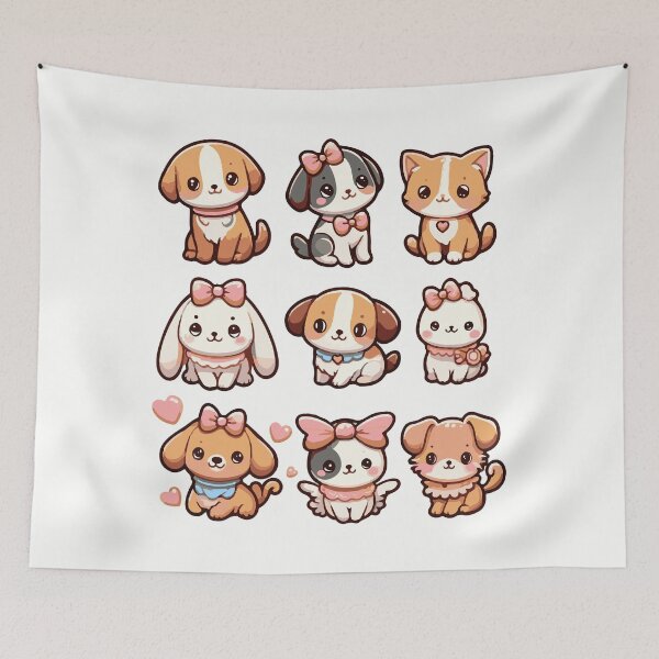 Item preview, Adorable Pet Cartoons designed and sold by thegirlyshoppe.