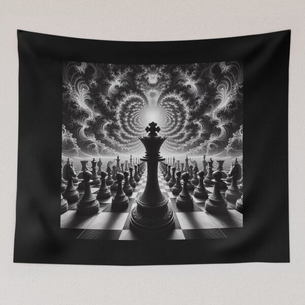 Item preview, Chess Fractal 3 designed and sold by Sybille-Yates.