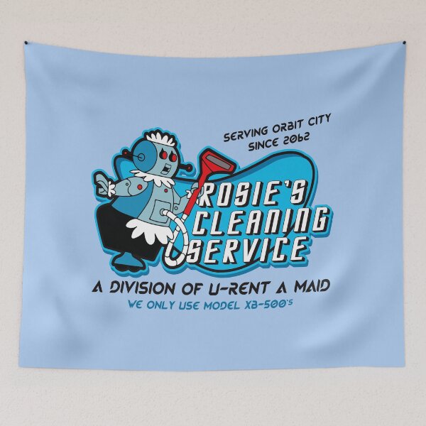 Item preview, Futuristic Cleaning Service Lts designed and sold by Alema Art.