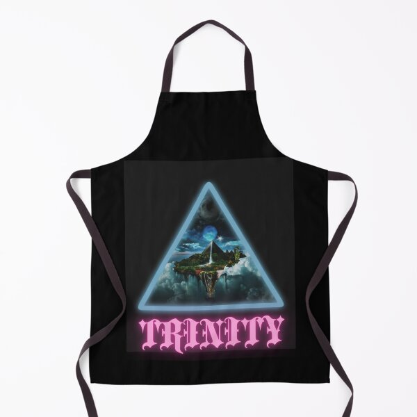 Item preview,  Gods trinity in triangle with universe and paradise inside happy cute christian gifts  designed and sold by thankful-loco.