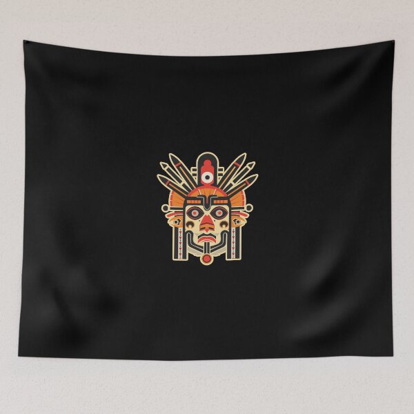 Item preview, Toltec Temple Guard Mask designed and sold by TheLaundryLady.