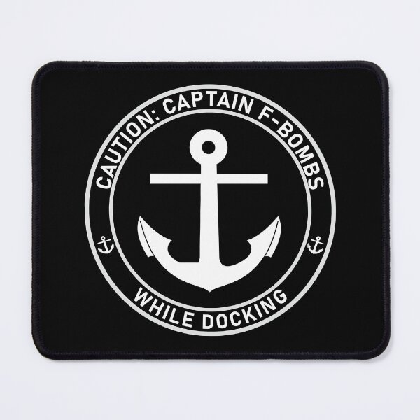 Item preview,  Captain F-bombs While Docking The Boat Funny T Shirt designed and sold by bitstudio.