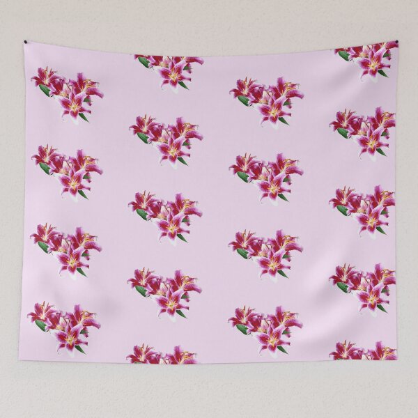 Item preview, Stargazer Lily Heart designed and sold by Susan Savad.