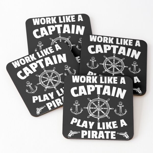Item preview, Work Like a Captain, Play Like a Pirate designed and sold by Lukasz Sadowski.
