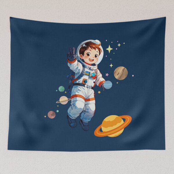 Item preview, Anime Space Adventure: Boy as Astronaut designed and sold by MusesWhispers.