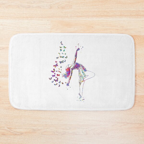 Item preview, Lyrical Dancer Girl and Butterflies designed and sold by Rosaliartbook.