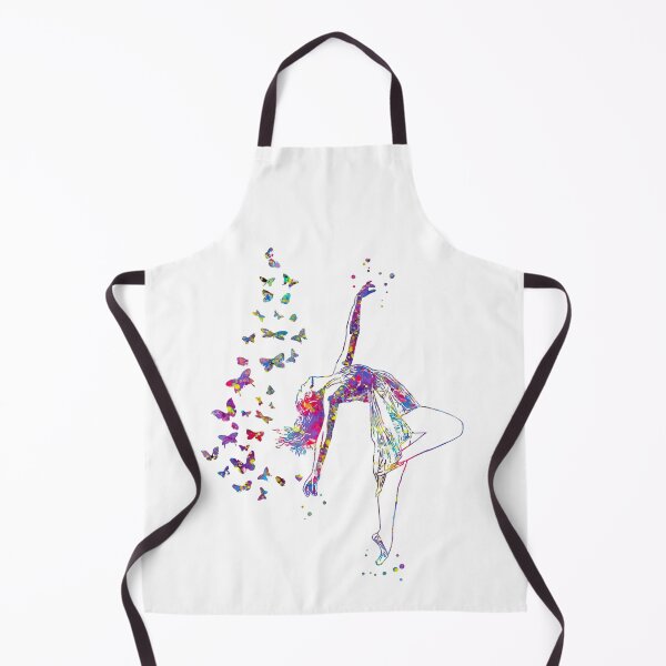 Item preview, Lyrical Dancer Girl and Butterflies designed and sold by Rosaliartbook.