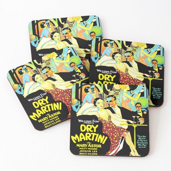 Item preview, Dry Martini 1928 Classic Movie Poster designed and sold by ArchimedesPrime.
