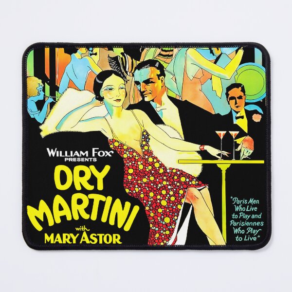 Item preview, Dry Martini 1928 Classic Movie Poster designed and sold by ArchimedesPrime.
