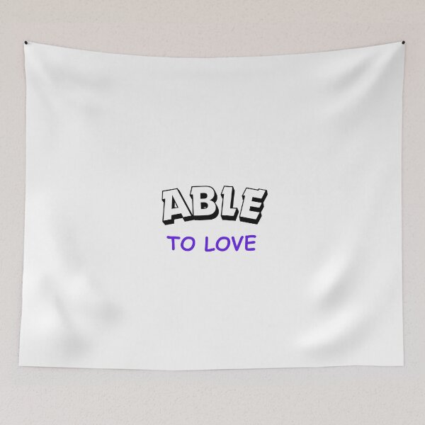 Item preview, Able to love designed and sold by MetallenaLux.