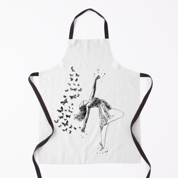 Item preview, Lyrical Dancer Girl and Butterflies designed and sold by Rosaliartbook.