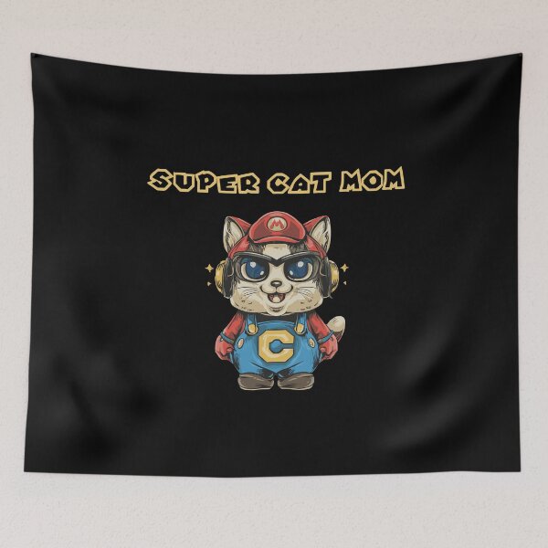 Item preview, Super Cat Mom designed and sold by PetSafari.