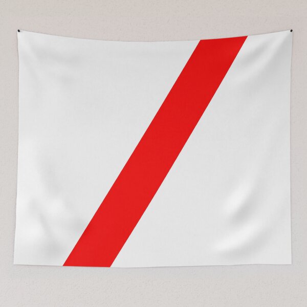 Item preview, Southampton Retro Red White Sash 1885 designed and sold by Sporting Colour.