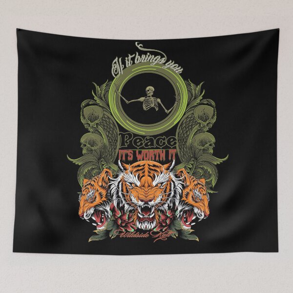 Item preview, If it brings you peace...it's worth it.  designed and sold by Wildside  Kult.