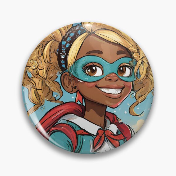 Item preview, Miss Juneteenth Superhero Sticker designed and sold by Jamarro Mercer.