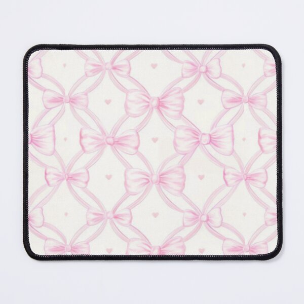 Item preview, Coquette pink ribbon pattern designed and sold by Pixiedrop.