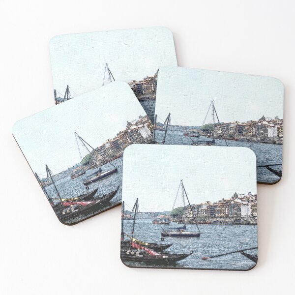 Item preview, Boats in Porto Harbour designed and sold by stevepaint.