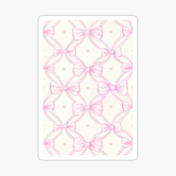 Artikel-Vorschau von Kokettes rosa Bandmuster, designt und verkauft von Pixiedrop.