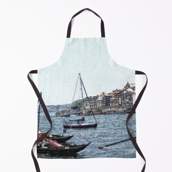 Item preview, Boats in Porto Harbour designed and sold by stevepaint.