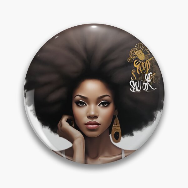 Item preview, Afro-Style Chic woman designed and sold by Indoni.