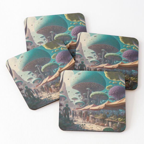 Item preview, Mushroom Market designed and sold by BestArtByArvind.