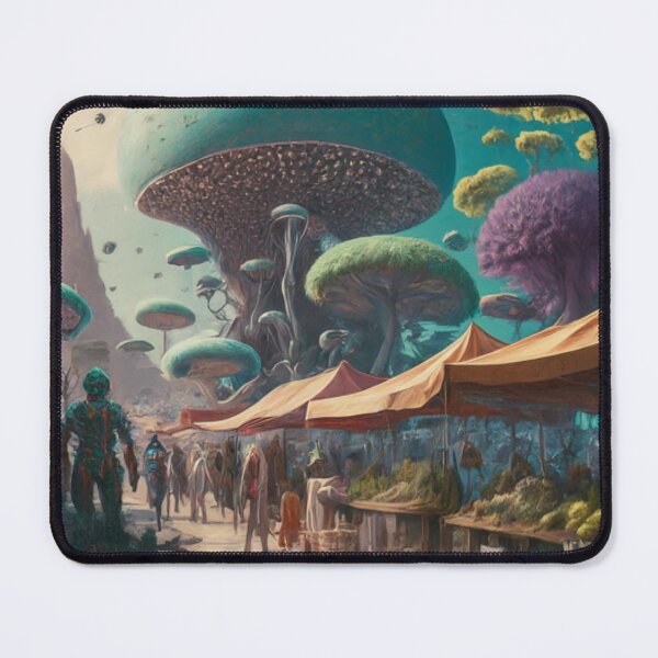 Item preview, Mushroom Market designed and sold by BestArtByArvind.