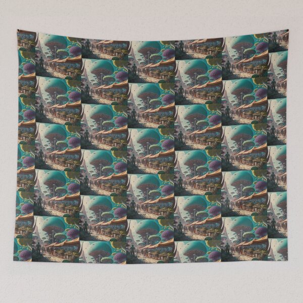 Item preview, Mushroom Market designed and sold by BestArtByArvind.