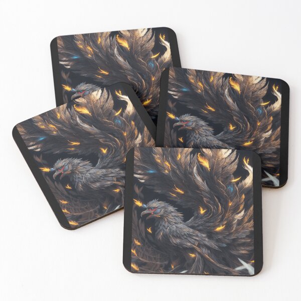 Item preview, Detailed and Sharp Photorealism: Black Phoenix designed and sold by elglotonmusical.