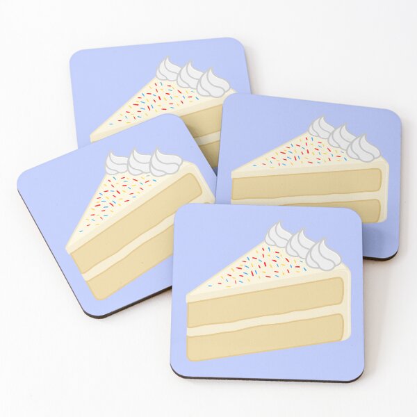 Item preview, Delicious Slice of Vanilla Cake designed and sold by AroAxel.