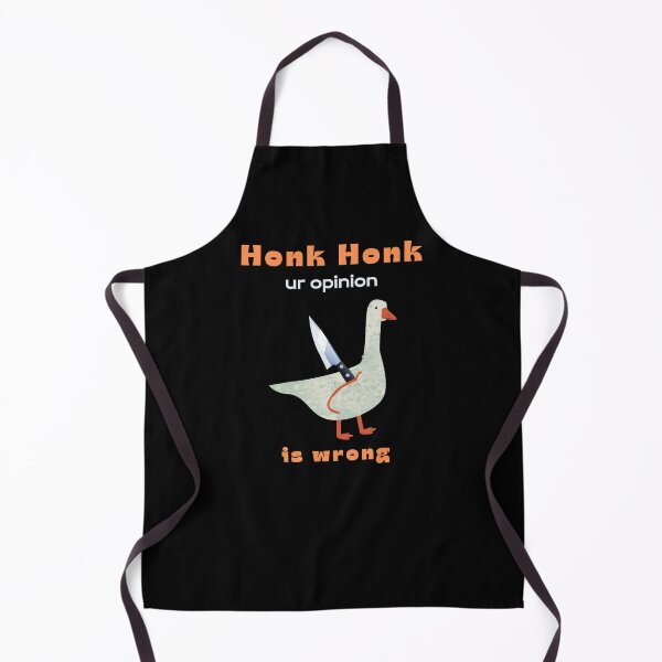 Item preview, Honk your opinion is wrong, goose with knife designed and sold by Wildwind-style.