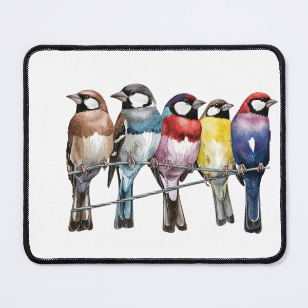 Item preview, my colorful birds designed and sold by leenasobky14.