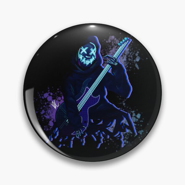 Item preview, Blue Purge Mask Guitarist designed and sold by Starlightbxbe.
