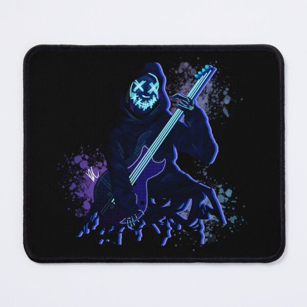 Item preview, Blue Purge Mask Guitarist designed and sold by Starlightbxbe.