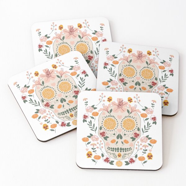 Item preview, Cottagecore Sugar Skull Spot Graphic designed and sold by StacySepulvado.