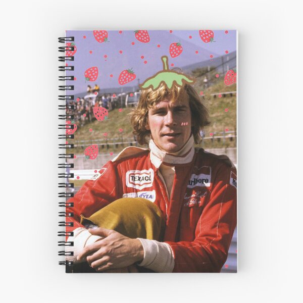 Item preview, James Hunt strawberry print designed and sold by cceridwenx.
