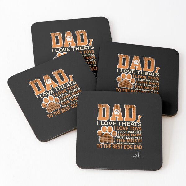 Item preview, Dog Dad I Love Teats, Great Gift for Dog Lovers! designed and sold by EldersRULE.