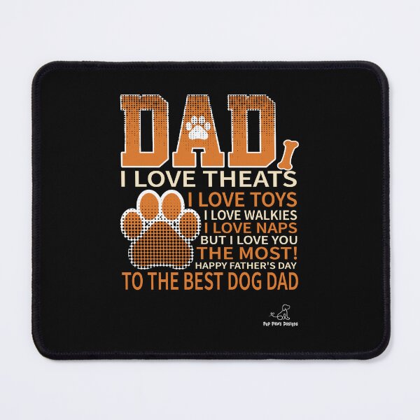Item preview, Dog Dad I Love Teats, Great Gift for Dog Lovers! designed and sold by EldersRULE.