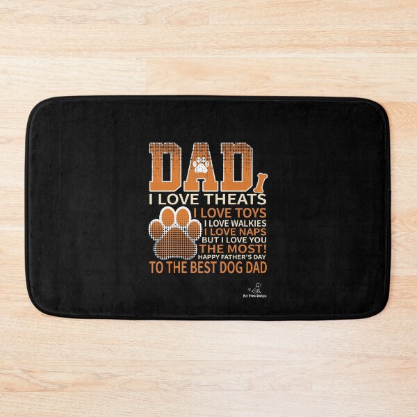 Item preview, Dog Dad I Love Teats, Great Gift for Dog Lovers! designed and sold by EldersRULE.