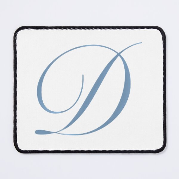 Item preview, Dusty Blue D Initial designed and sold by katiek-franklin.
