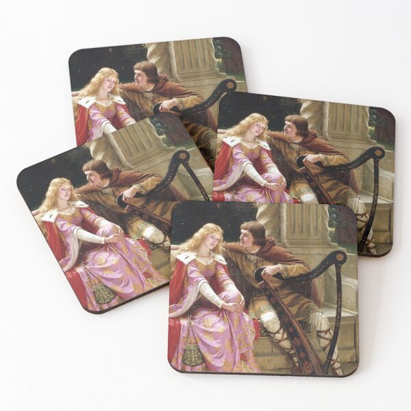Item preview, Tristan and Iseult - Sir Frederic Leighton designed and sold by forgottenbeauty.