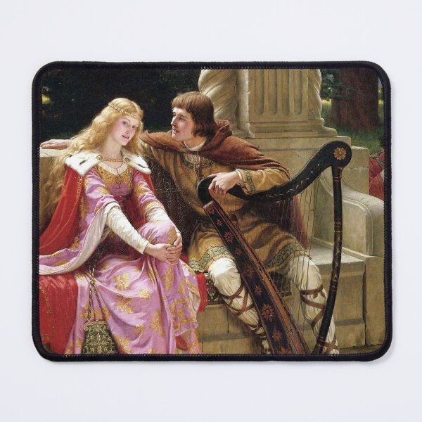 Item preview, Tristan and Iseult - Sir Frederic Leighton designed and sold by forgottenbeauty.