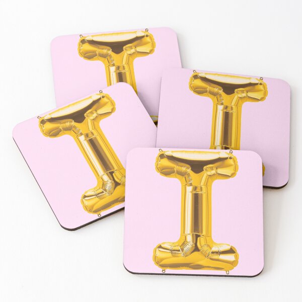 Item preview, Golden Foil Balloon 3D Letter I Initial designed and sold by mheavnercreative.