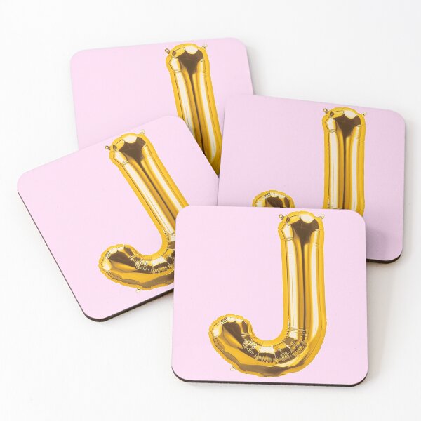 Item preview, Golden Foil Balloon 3D Letter J Initial designed and sold by mheavnercreative.
