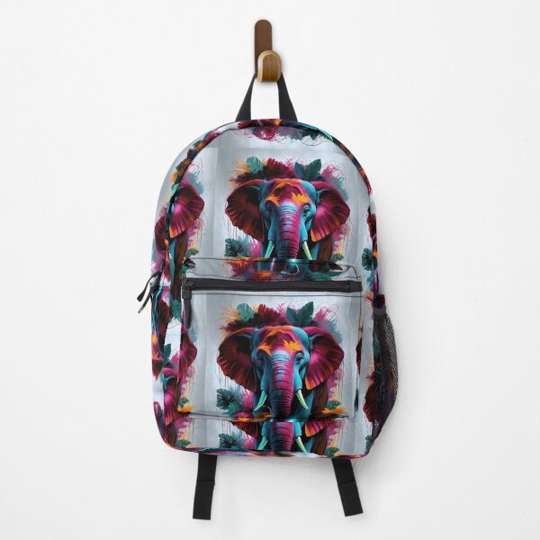 Item preview, Enchanted Elephant: Vibrant Colours in Nature's Majesty designed and sold by ArtComixHaven.