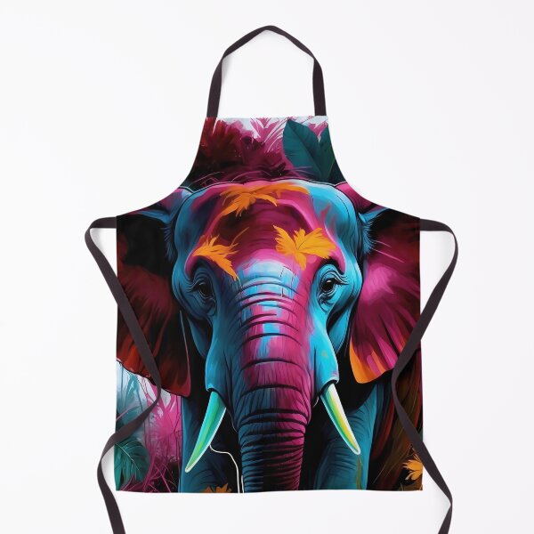 Item preview, Enchanted Elephant: Vibrant Colours in Nature's Majesty designed and sold by ArtComixHaven.