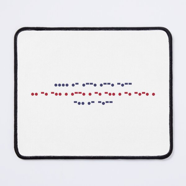 Item preview, Happy Independence Day Morse Code designed and sold by AnnSign.