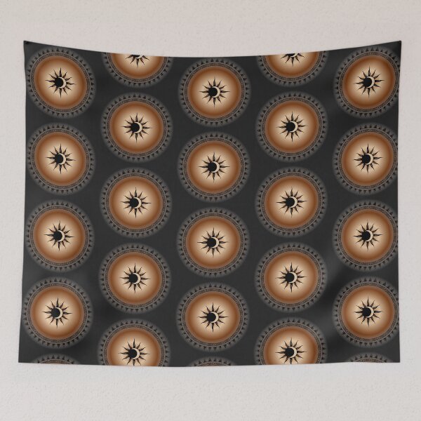 Item preview, Almighty Father Sun, Moon. Meditative.  designed and sold by Third-Eye-Realm.