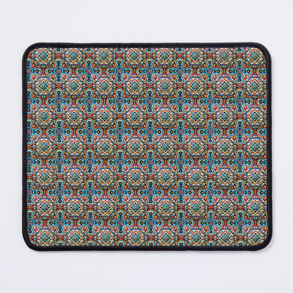 Item preview, Grand Fair Aerial Blue Starfort Maroon Flower Cymatics 3X designed and sold by Zeporas Castle.